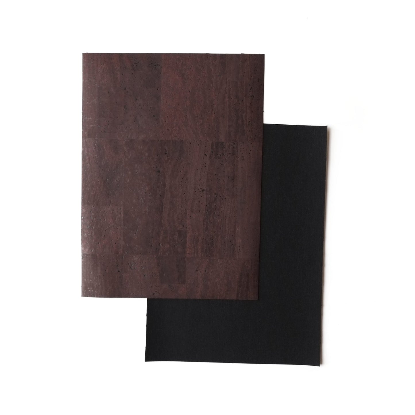 Cuir de liège marron foncé