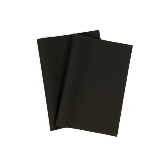 Ananasleder Leicht Velvet Schwarz