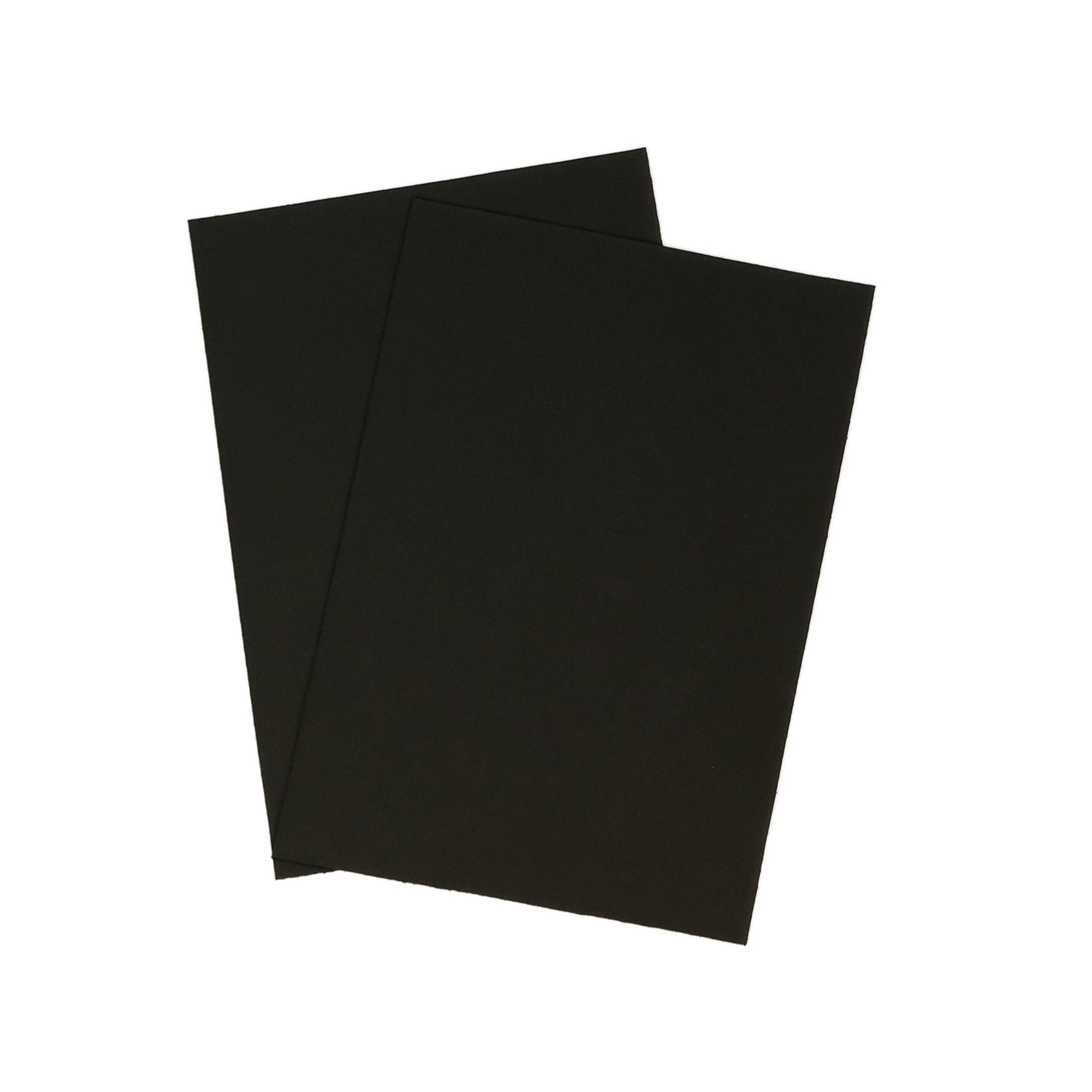 Ananasleder Leicht Velvet Schwarz