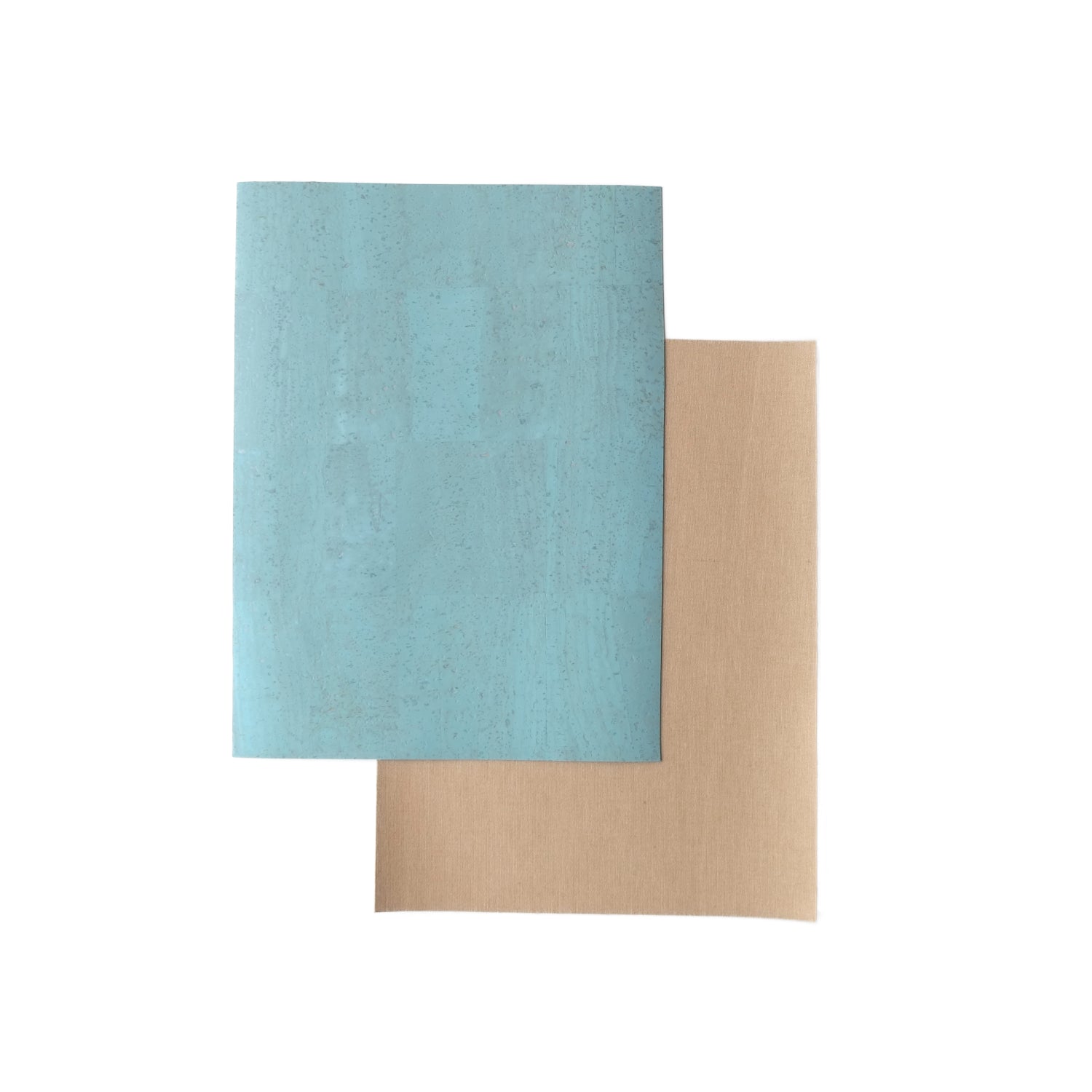 Korkleder Hellblau - Korkstoff für DIY Projekte in Blau
