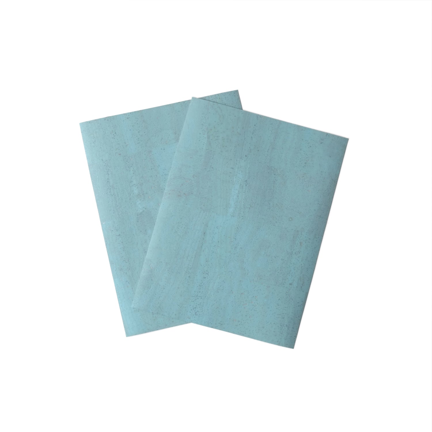 Korkleder Hellblau - Korkstoff für DIY Projekte in Blau