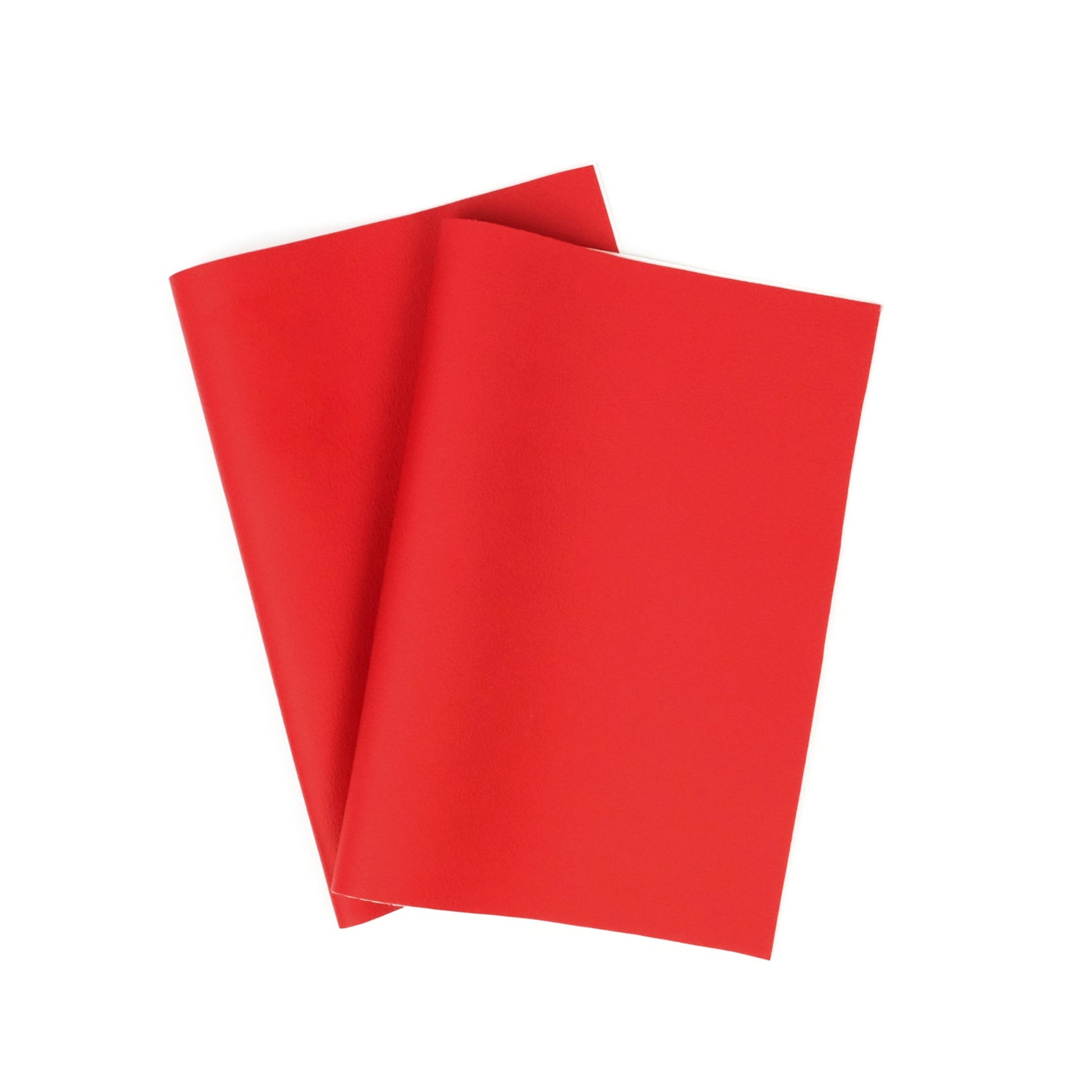 Traubenleder Rot in Napa Optik